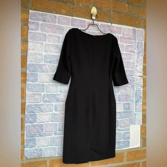 BOUTIQUE MOSCHINO Crepe knee length dress size 6 - Picture 7 of 15